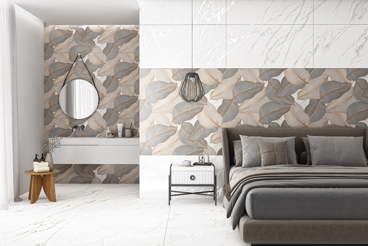 Addision Leaf Brown Decor (Main Image)